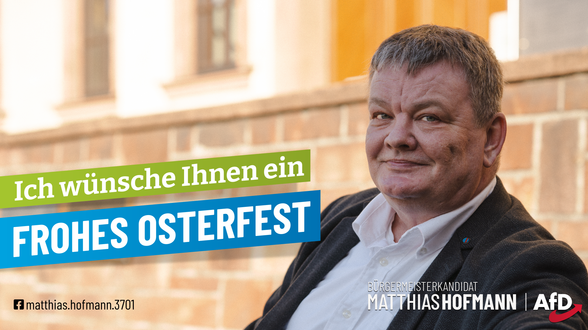 Matthias Hofmann AfD Bürgermeisterkandidat